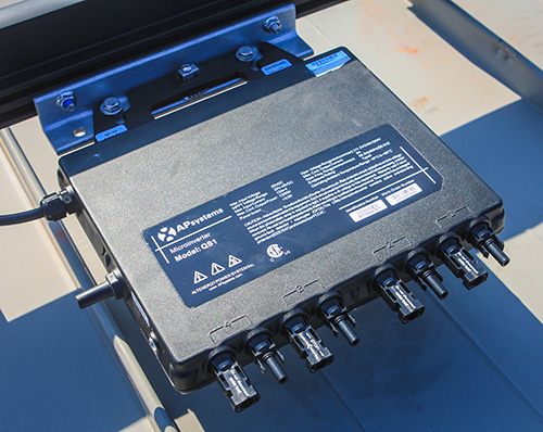 APSystems QS1 microinversor para autoconsumo